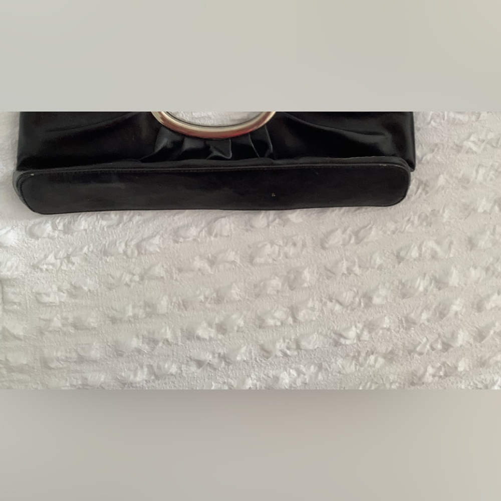 Black clutch purse